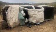 Karpuzlu'da sabah saatlerinde korkutan kaza: Üç kişi hastaneye kaldırıldı