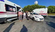 Efeler'de kavşak kazası: Bir çocuk dahil iki kişi yaralandı
