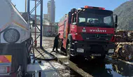 Söke’deki dev fabrikada korkutan yangın: İtfaiye ekipleri zamanla yarıştı