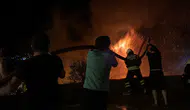 Menteşe’de gece yarısı paniği: Metruk binadaki yangın mahalleyi ayağa kaldırdı