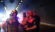 İzmir trafiğinde korku dolu anlar: Tünelde alevler yükseldi