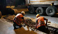 Muğla’da trafik kilitlenmesin diye geceyi gündüze kattılar: MUSKİ’den hummalı çalışma