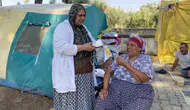 Sağlık hizmeti bağlara kadar geldi: Mevsimlik işçilere yerinde tarama