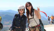 Babadağ semalarında Çinli turist akını: Gökyüzünde her üç kişiden biri onlar