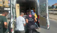 Kula’da yürekleri ağza getiren kaza: Üç tekerlekli bisiklet devrildi