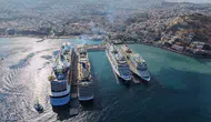 Kuşadası limanında dev hareketlilik: Bir günde 12 bine yakın ziyaretçi