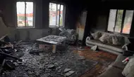 Tavas'ta yangın felaketi yaşayan aileye Denizli'den umut eli uzandı