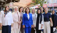 Bayramyeri esnafı AK Partili kadınlarla buluştu: Sahadan gelen talepler not edildi