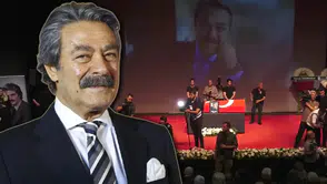 Kadir İnanır için harbiye'de anma töreni, sanat ve siyaset dünyası birleşti.