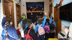 Söke’den Kuşadası’na uzanan okuma yolculuğu: Minik öğrenciler Seyakmer’de keşfe çıktı