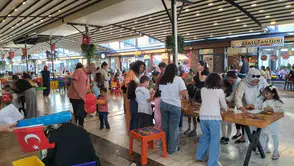 Köyceğizli minikler Cumhuriyet coşkusunu sanatla kutladı