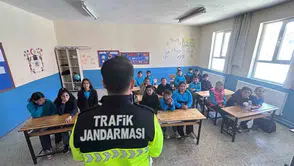 Minik adımlara trafik dersi: Jandarmadan dört ilçede seferberlik