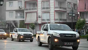 Sarıgöl’de haşereye karşı dev operasyon: 35 mahalle aynı anda ilaçlandı