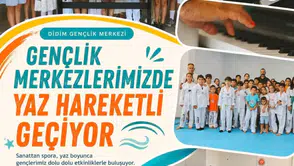 Didim'de yaz tatili sanata ve spora dönüştü: Gençler yeteneklerini keşfediyor