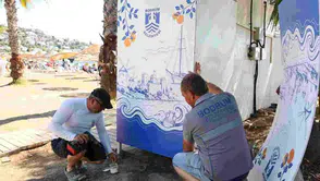 Bodrum'da kıyı şeridi baştan aşağı yenilendi: Türkbükü'nde halk plajları yaza hazır
