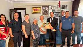 Alaşehir’in yeni kaymakamından vefa dolu ilk adım: Mesaiye şehit eviyle başladı