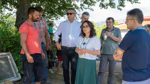 Menteşe’de korkutan yangın sonrası Başkan Köksal’dan dayanışma mesajı