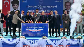 Uşak’ta eğitim camiasına dev yatırım: Modern öğretmenevi için ilk harç döküldü