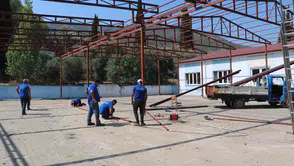 Bozdoğan’da sosyal alanlara modern dokunuş: Haydere’ye yeni çehre