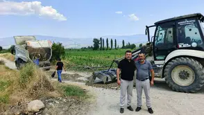 Bozdoğan’da hizmet mesaisi: Başkan Vekili Özcan sahaya indi