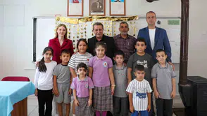 Başkan Yetişkin’den öğrencilere unutulmaz okul başlangıcı