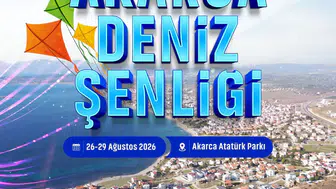 Akarca deniz şenliği başlıyor
