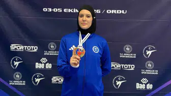 Aydın'ın gururu Ordu'dan altın madalyayla döndü: Demir ayak Avrupa yolcusu