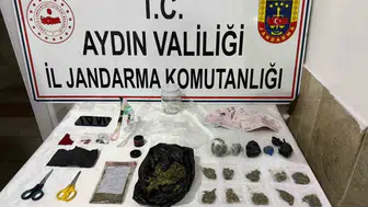 Nazilli’de zehir tacirine jandarma baskını: Evini uyuşturucu imalathanesine çevirmiş