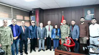 Manisa'da vefa buluşması: Şehit yakınları ve gazilerden komutanlığa ziyaret