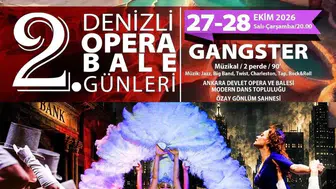 Denizli sahnelerinde 1930’ların rüzgarı esecek: Gangster müzikali şehre geliyor