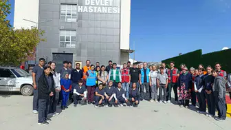 Selendi Devlet Hastanesi'nde nefes kesen tatbikat: Zehirlenme senaryosu gerçeği aratmadı
