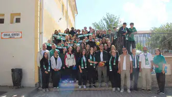 Muğlasporlu yıldızlar okul yolunda: Gençlerle buluşma heyecanı