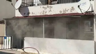 Bodrum’da korku dolu anlar: Alevler apartmanı sardı