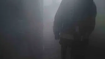 Denizli'de korku dolu anlar: Bir ev alevlere teslim oldu