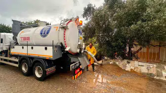 Didim'de sağanak mesaisi: Ekipler teyakkuzda