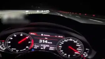 Hız tutkusu pahalıya patladı: Otoyolda 314 km hızla şov yapan sürücüye emniyetten geçit yok