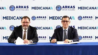 Arkas Spor’da sağlık güvencesi devam ediyor: Medicana ile imzalar atıldı
