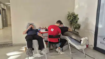 Manisa'da yurtlar kan bağışı için seferber oldu: Gençlerden hayata can suyu