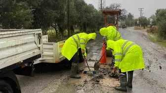 Muğla’da sağanak mesaisi: Ekipler 13 ilçede sahaya indi