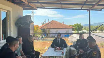 Beyağaç’ta öğrencisine sahip çıktı: Kaymakam Haydari’den anlamlı ziyaret