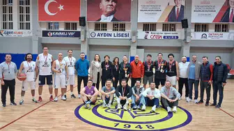 Potada çifte zafer: Aydın Milli Eğitim rakiplerini parkeye gömdü