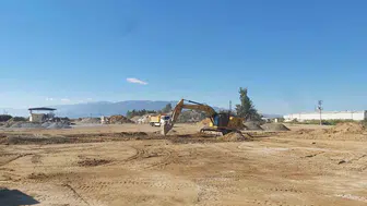 Nazilli’nin lojistik trafiğine dev çözüm: Şoför esnafının beklediği park alanı yükseliyor