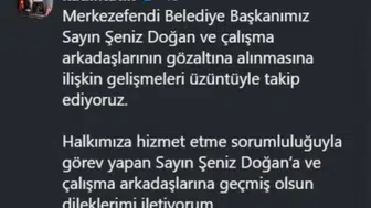 Tavas Belediye Başkanı Tatık'tan Şeniz Doğan mesajı: Demokrasi vurgusu yaptı