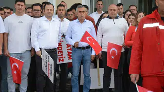 Gedik Piliç’te 29 Ekim gururu: Dev kadro Cumhuriyet için bir araya geldi