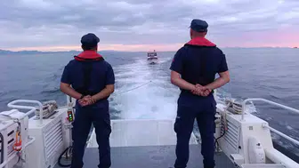 Didim açıklarında yardım çığlığı: Motoru bozulan tekne sürüklendi