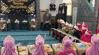 Minik eller Kur'an yolunda: Köyceğiz'de unutulmaz Bed-i Besmele töreni