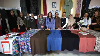 Yunusemre'de el emeği göz nuru eserler görücüye çıktı