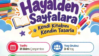 Minik yazarlar Merkez Kütüphane’de buluşuyor: Kendi hikayelerini kendileri tasarlayacaklar