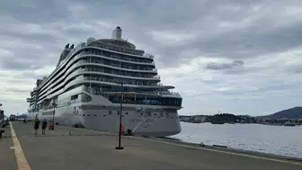 Ege'nin incisi Silver Nova'yı ağırladı: Bodrum çarşısında hareketli saatler