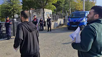 KPSS yolunda lastik kabusu: Jandarma saniyelerle yarıştı